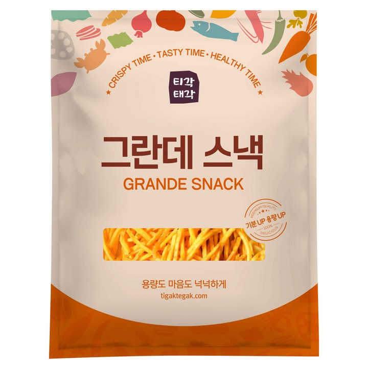 티각태각 그란데 스낵 고구마 스틱, 1kg, 1개