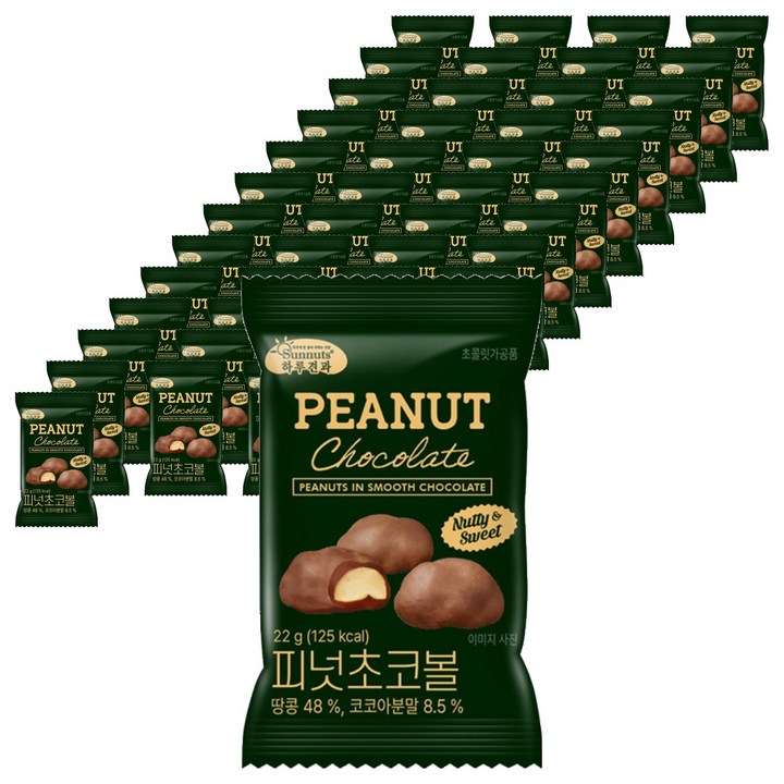 하루견과 피넛 초코볼, 22g, 50개