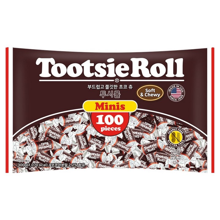 투시롤 초코츄, 1개, 300g