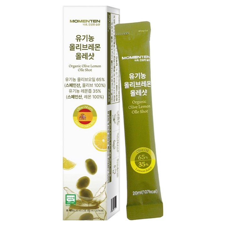 모먼튼 올리브레몬 올레샷 3p, 1개, 60ml