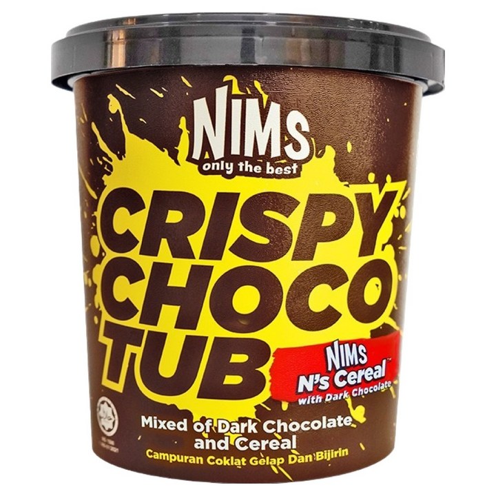 NIMS 크리스피 초코컵 씨리얼 패밀리컵, 1개, 250g