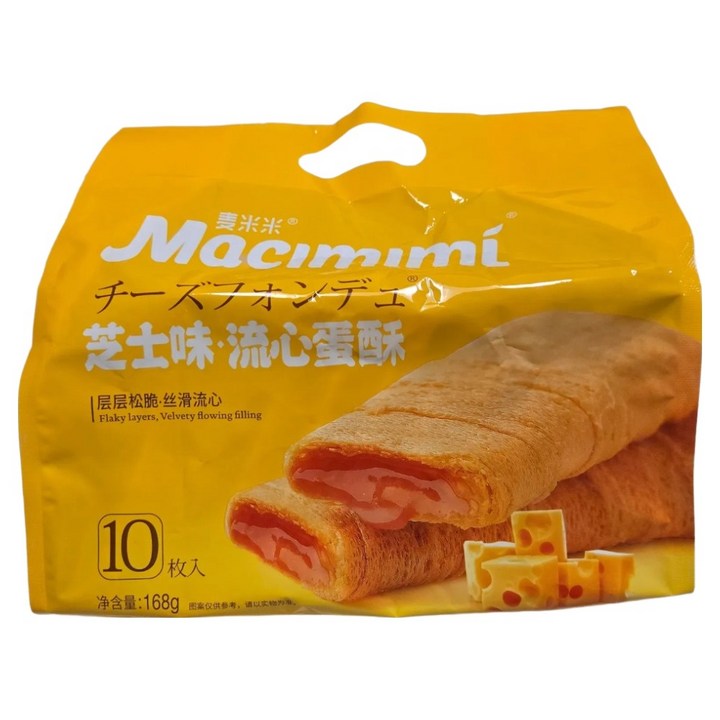 마치미미 부드러운 치즈 계란 크리스피, 168g, 1개