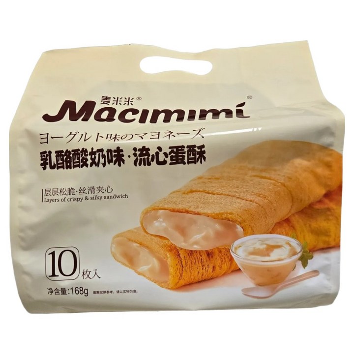 마치미미 부드러운 치즈 요구르트 크리스피, 168g, 1개