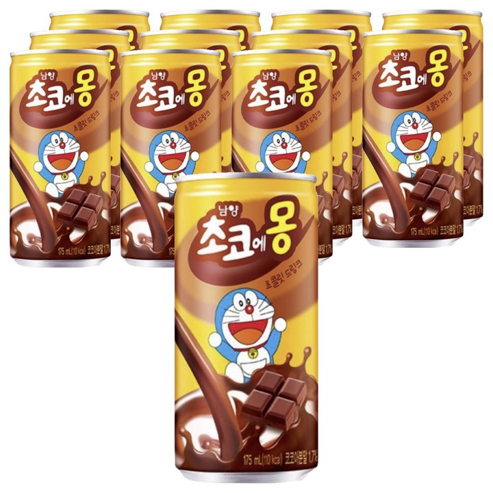 초코에몽 초코우유, 175ml, 12개