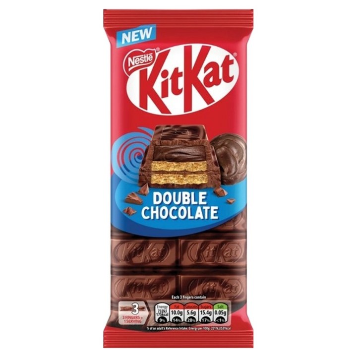 KitKat 더블초콜렛 초콜릿바, 99g, 1개