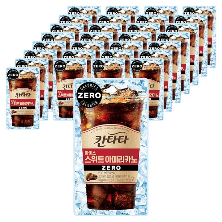 칸타타 아이스 스위트 아메리카노, 230ml, 50개