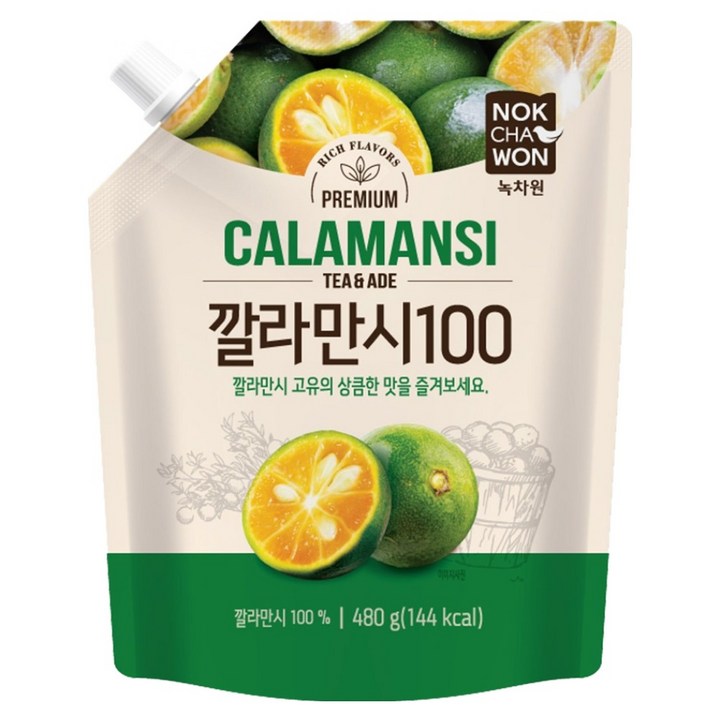녹차원 깔라만시100, 480g, 1개