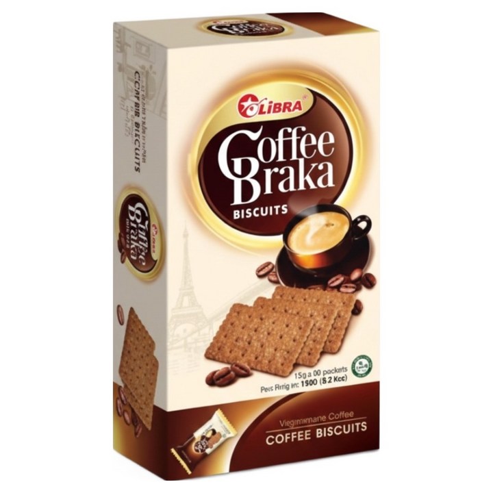 LiBRA 커피 브라카 비스킷, 150g, 1개