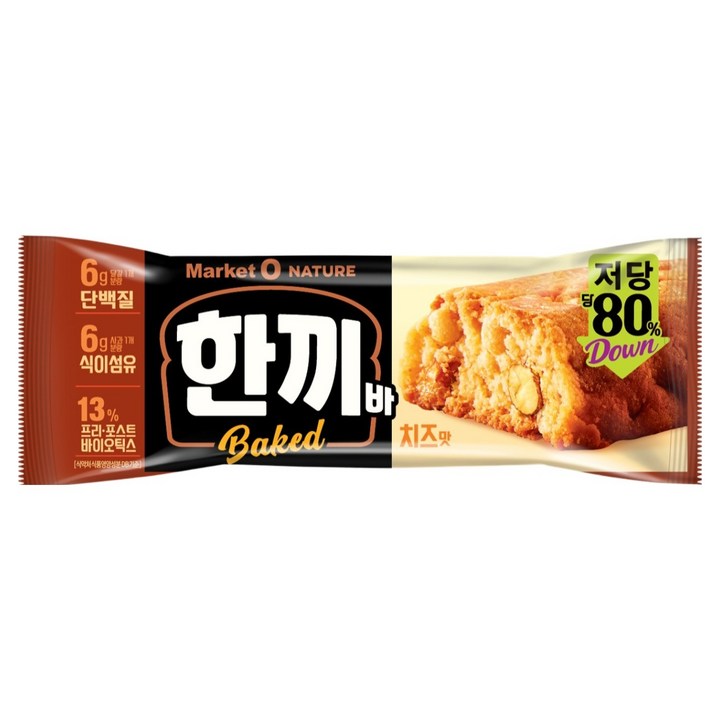 마켓오네이처 오리온 한끼바, 40g, 1개