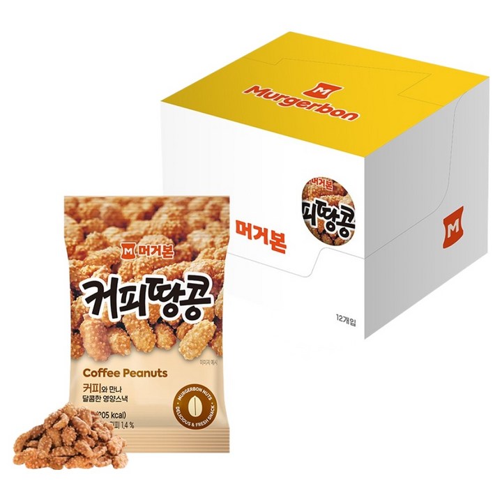 머거본 커피땅콩 12p, 1개, 480g