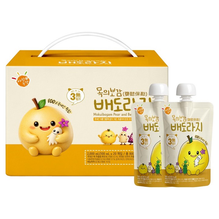 아람농장 목의보감 배도라지, 100ml, 20개
