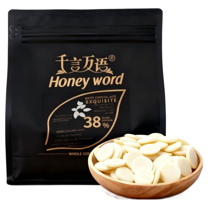허니워드 커버춰 화이트초콜릿, 1개, 1kg