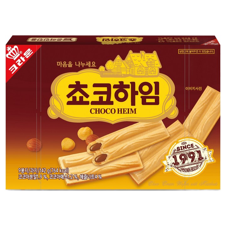 쵸코하임 추억의 쵸코하임, 142g, 1개