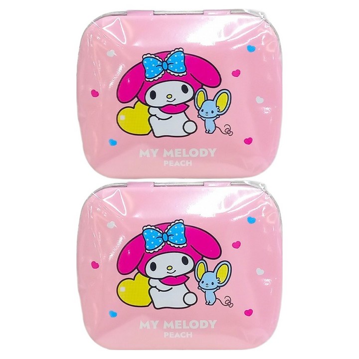 아텍스 마이멜로디 캔디 복숭아향 무설탕 민트캔디, 15g, 2개