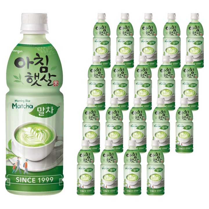 아침햇살 말차, 20개, 500ml