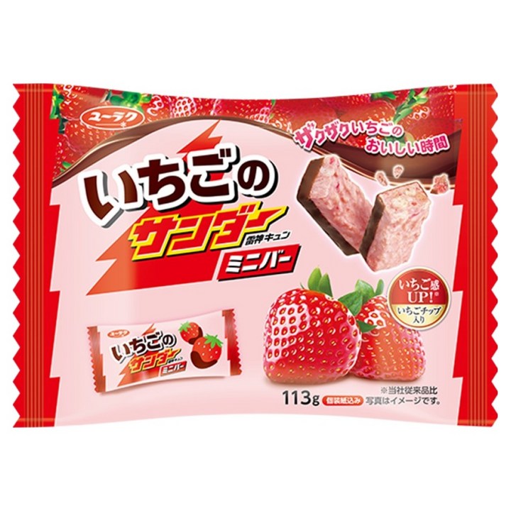 유라쿠세이카 미니바 딸기, 1개, 113g