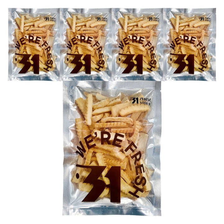 31건어물 오징어깡, 5개, 60g