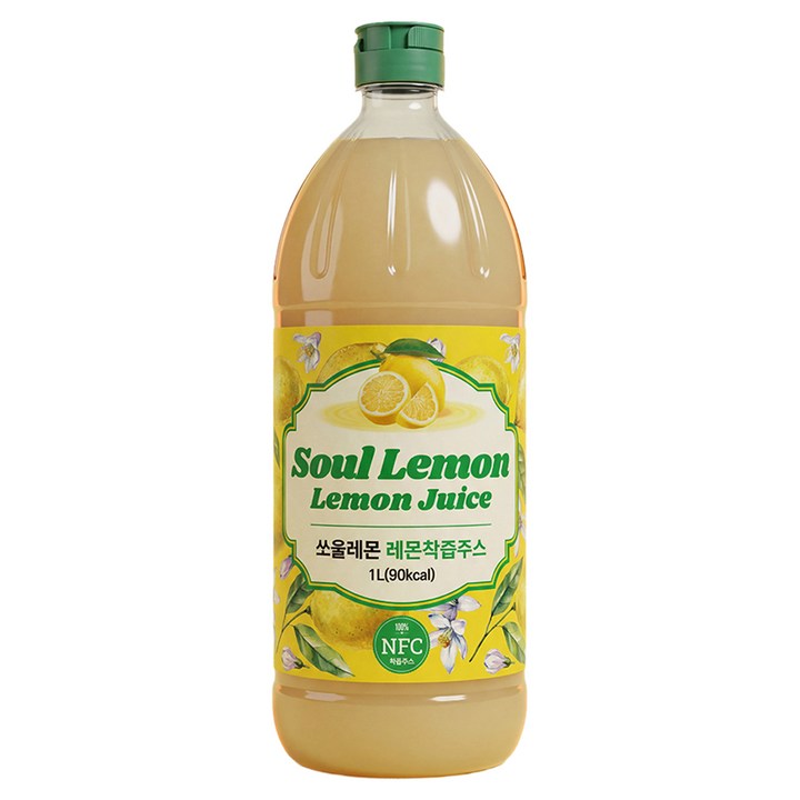 파이토메이드 쏘울레몬 레몬 착즙주스, 1개, 1L