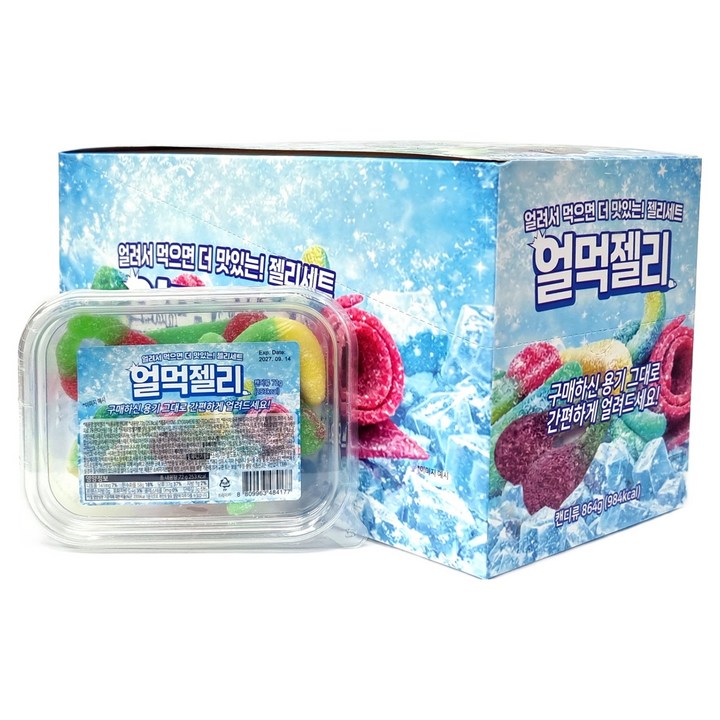 얼먹젤리, 12개, 72g