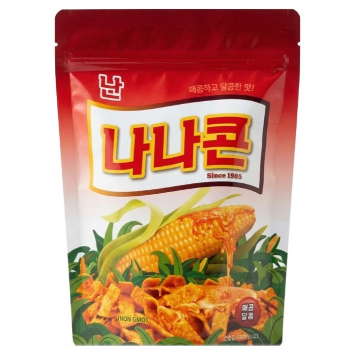 난나나콘 매콤달콤, 1개, 154g