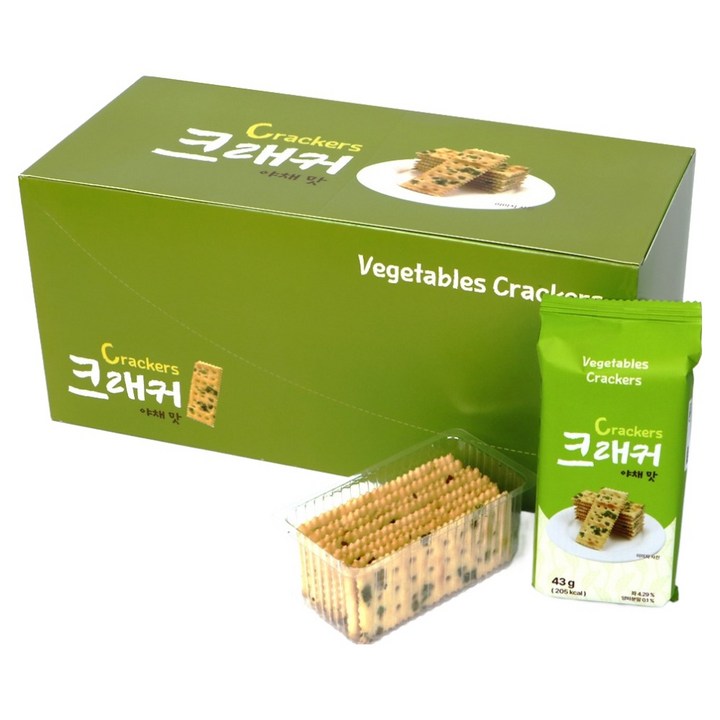 크래커 야채맛 12p, 516g, 1개