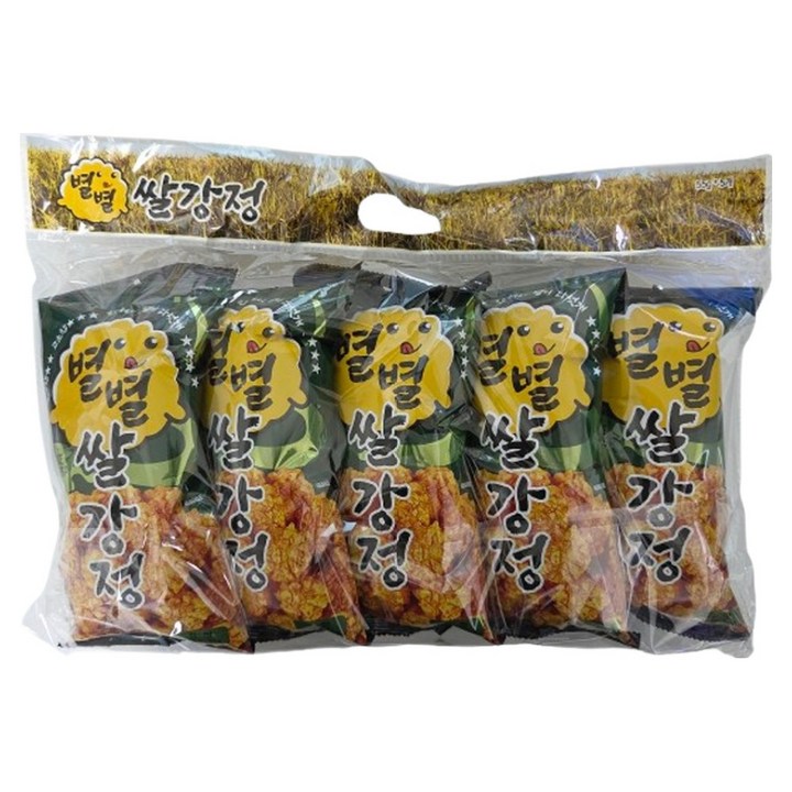 별별 쌀강정 김맛, 55g, 5개