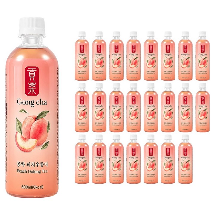 공차 피치 우롱티, 500ml, 24개