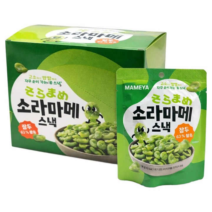 소라마메 스낵 6p, 180g, 1개