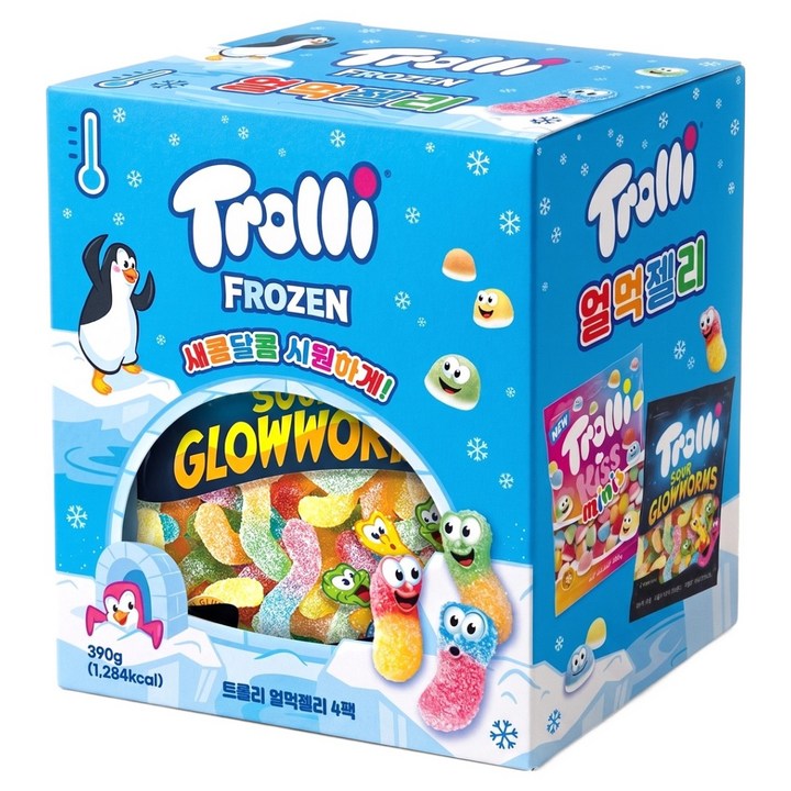 트롤리 얼먹젤리, 390g, 1개