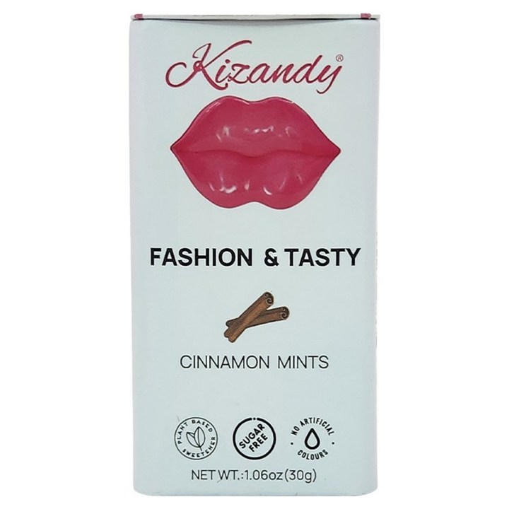 키잰디 슈가프리 민트 캔디 시나몬맛, 30g, 1개