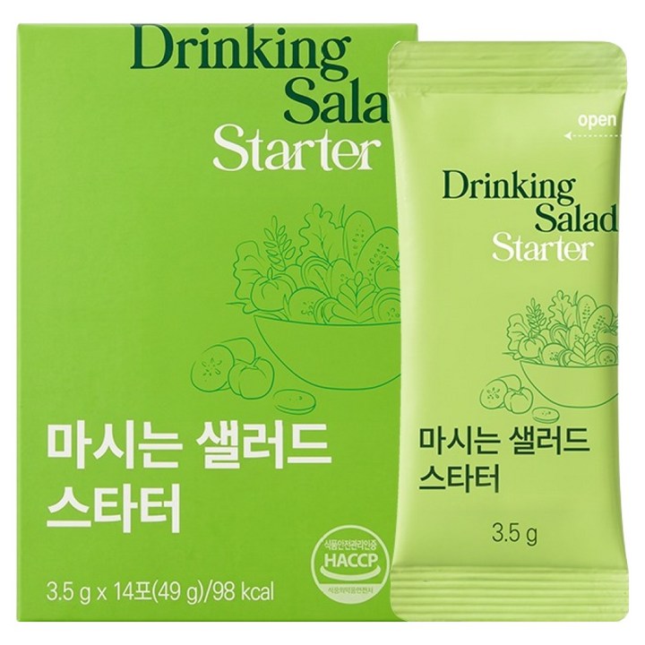 이롭핏 마시는 샐러드 스타터 14p, 1개, 49g