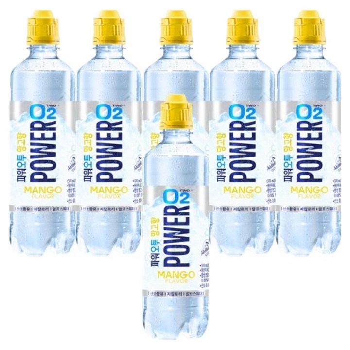 파워오투 망고향, 6개, 500ml
