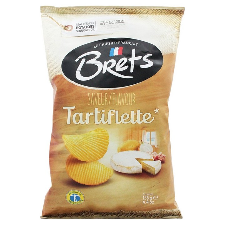 브렛츠 타르티플렛 감자칩, 125g, 1개