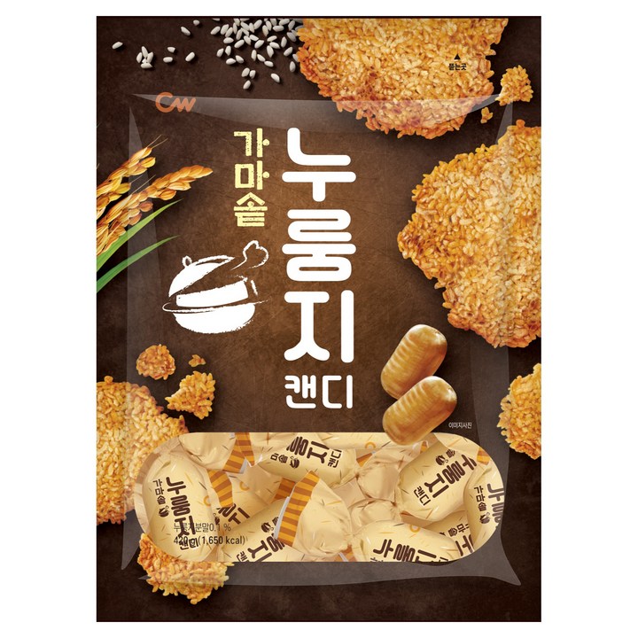 청우식품 누룽지캔디, 420g, 1개