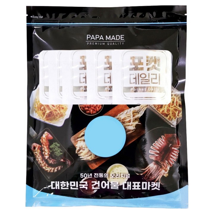 포켓데일리 마른 오징어스틱 5p, 150g, 1개