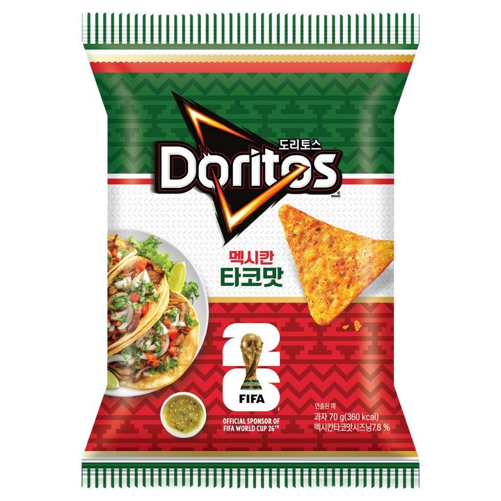 도리토스 멕시칸타코맛, 1개, 70g