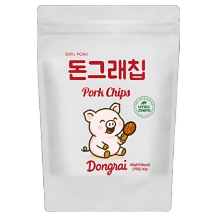 유트루칩스 돈그래칩, 40g, 1개