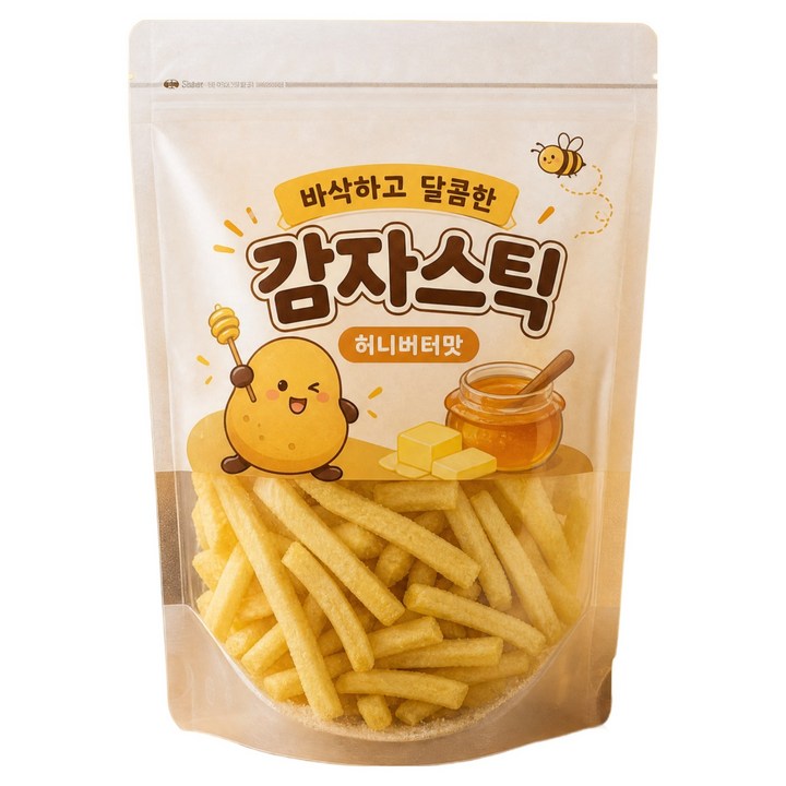 바삭하고 달콤한 감자스틱 허니버터맛, 300g, 1개