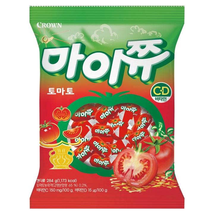 마이쮸 트위스트 토마토, 284g, 1개