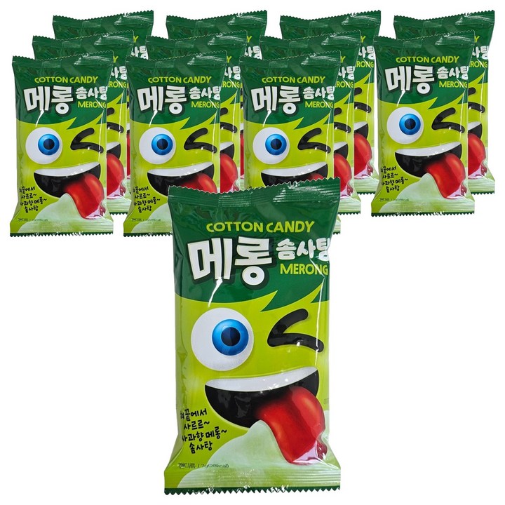 메롱 솜사탕 12p, 84g, 1개