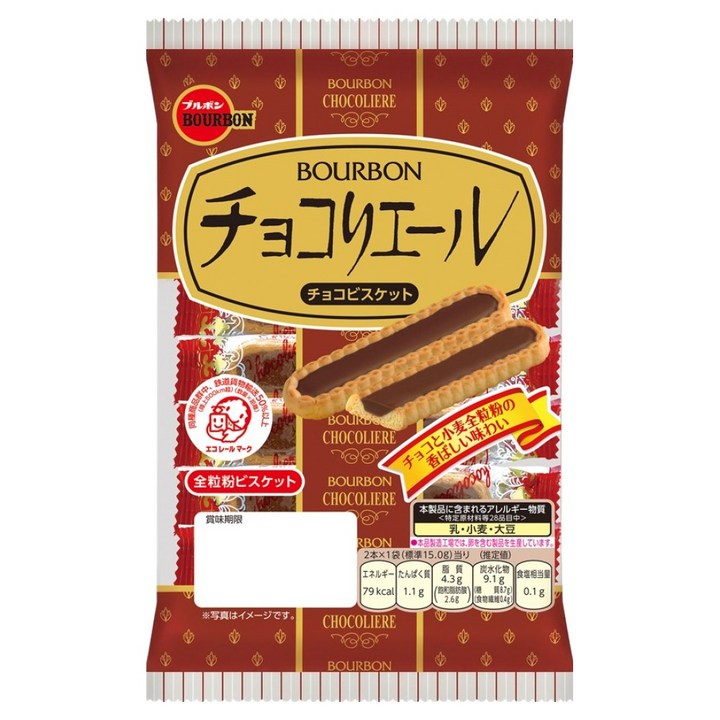 부르본 쇼콜리에, 105g, 1개