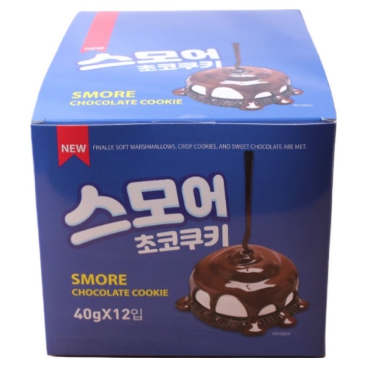 스모어 초코 쿠키, 1개, 480g