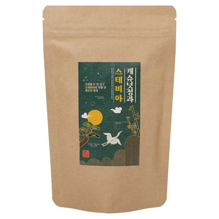 풍심당 스테비아 캐슈넛 정과, 1개, 60g