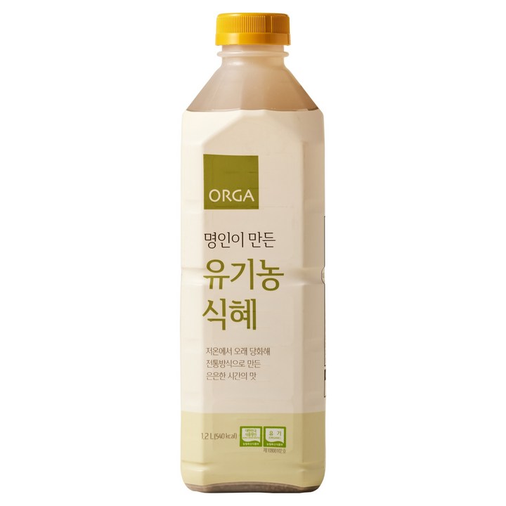 올가홀푸드 명인이 만든 유기농 식혜, 1.2L, 1개