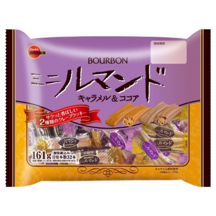 부르본 미니루몽드 웨이퍼롤, 153g, 1개