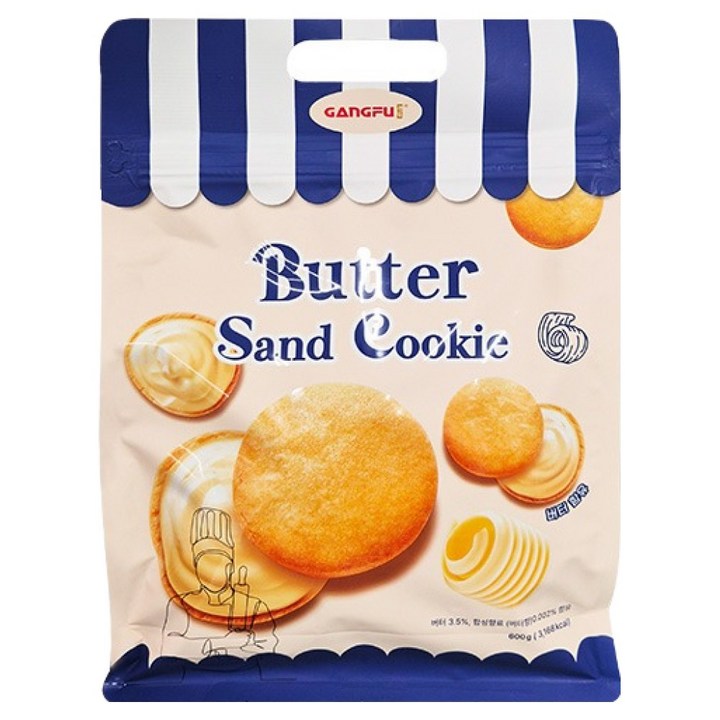 버터 샌드 쿠키, 600g, 1개