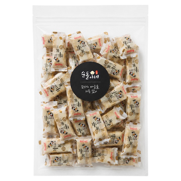 순돌이네 부드럽고 달콤한 땅콩누가캔디, 400g, 1개