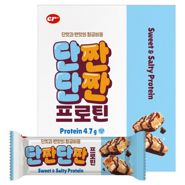 씨알로 단짠단짠 프로틴바, 1개, 456g