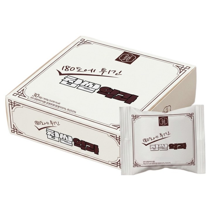 공감그레인 180도에 튀긴 찹쌀약과 30p, 900g, 1개