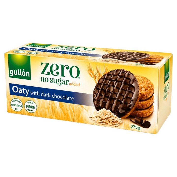 구욘 슈가프리 오트 다크초코 다이제스티브, 275g, 1개